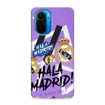 Силиконовый чехол на Xiaomi Poco F3 с принтом Real Madrid Реал Мадрид Силиконовый чехол на Xiaomi Poco F3 с принтом Real Madrid Реал Мадрид