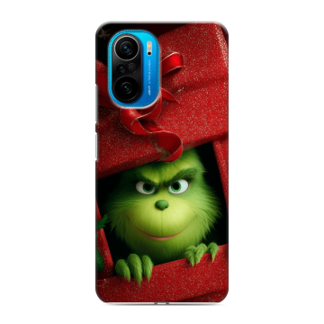 Силиконовый чехол на Xiaomi Poco F3 с принтом Новый год Силиконовый чехол на Xiaomi Poco F3 с принтом Новый год