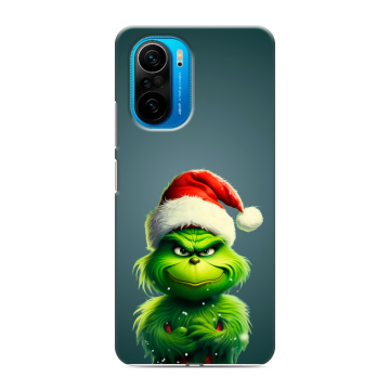 Силиконовый чехол на Xiaomi Poco F3 с принтом Новый год Силиконовый чехол на Xiaomi Poco F3 с принтом Новый год
