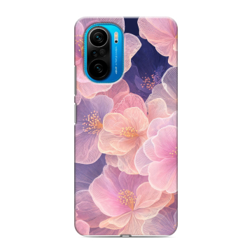 Силиконовый чехол на Xiaomi Poco F3 с принтом женский Силиконовый чехол на Xiaomi Poco F3 с принтом женский