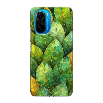 Силиконовый чехол на Xiaomi Poco F3 с принтом женский