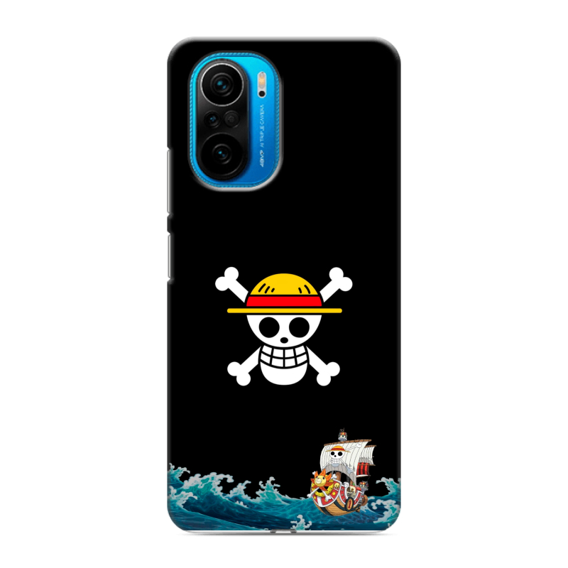 Силиконовый противоударный чехол на Xiaomi Poco F3 с принтом One Piece Ван Пис Силиконовый противоударный чехол на Xiaomi Poco F3 с принтом One Piece Ван Пис