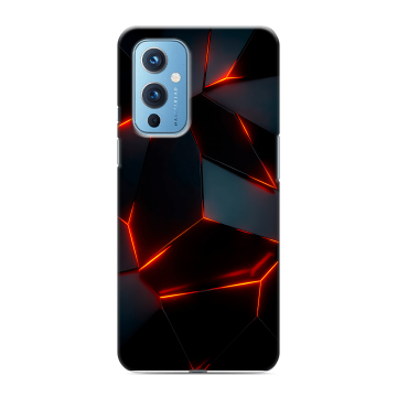 Силиконовый чехол на OnePlus 9 с принтом Яркие абстракции Силиконовый чехол на OnePlus 9 с принтом Яркие абстракции