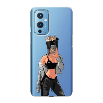 Силиконовый чехол на OnePlus 9 с принтом Женские принты Силиконовый чехол на OnePlus 9 с принтом Женские принты