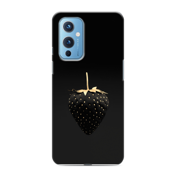 Силиконовый чехол на OnePlus 9 с принтом Черная клубника Силиконовый чехол на OnePlus 9 с принтом Черная клубника