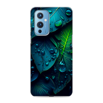 Силиконовый чехол на OnePlus 9 с принтом Листья Силиконовый чехол на OnePlus 9 с принтом Листья