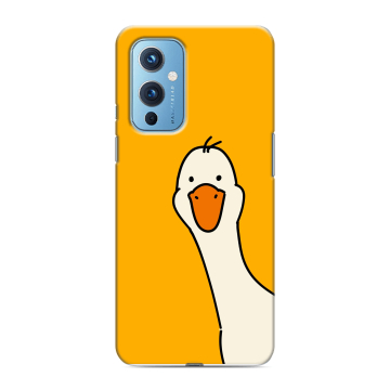 Силиконовый чехол на OnePlus 9 с принтом Утка