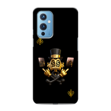 Силиконовый чехол на OnePlus 9 с принтом Золотой скрудж макдак