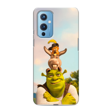 Силиконовый чехол на OnePlus 9 с принтом Шрек Shrek
