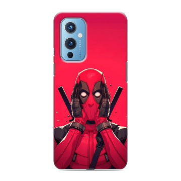 Силиконовый чехол на OnePlus 9 с принтом Дедпул Deadpool