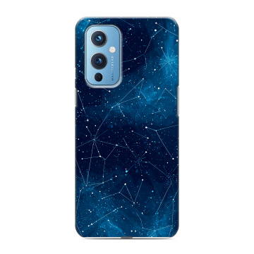 Силиконовый чехол на OnePlus 9 с принтом Космос звезды