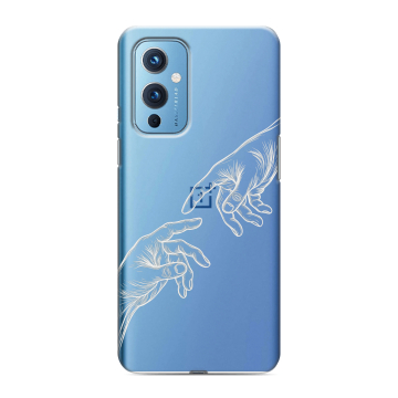 Силиконовый чехол на OnePlus 9 с принтом Сотворение мира