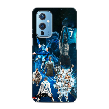 Силиконовый чехол на OnePlus 9 с принтом Реал Роналдо Силиконовый чехол на OnePlus 9 с принтом Реал Роналдо