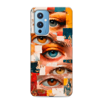 Силиконовый чехол на OnePlus 9 с принтом Модный принт