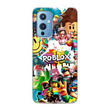 Силиконовый чехол на OnePlus 9 с принтом Roblox Роблокс Силиконовый чехол на OnePlus 9 с принтом Roblox Роблокс