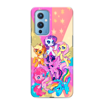 Силиконовый чехол на OnePlus 9 с принтом My little pony Дружба чудо Силиконовый чехол на OnePlus 9 с принтом My little pony Дружба чудо