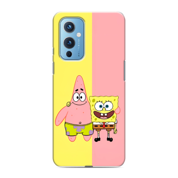 Силиконовый чехол на OnePlus 9 с принтом Спанч боб Спанчбоб Силиконовый чехол на OnePlus 9 с принтом Спанч боб Спанчбоб