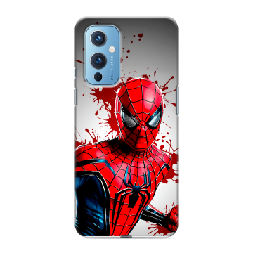 Силиконовый чехол на OnePlus 9 с принтом Spiderman Человек паук