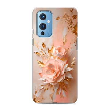 Силиконовый чехол на OnePlus 9 с принтом женский