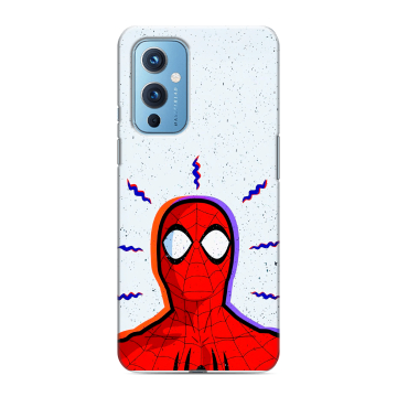 Силиконовый чехол на OnePlus 9 с принтом Spiderman Человек паук