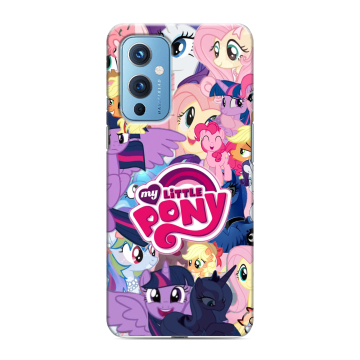 Силиконовый чехол на OnePlus 9 с принтом My little pony Дружба чудо