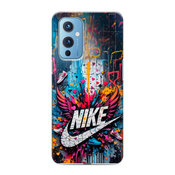 Силиконовый чехол на OnePlus 9 с принтом Nike Найк
