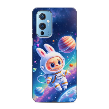 Силиконовый чехол на OnePlus 9 с принтом Labubu Лабубу