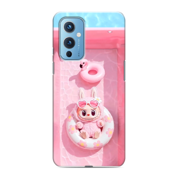 Силиконовый чехол на OnePlus 9 с принтом Labubu Лабубу Силиконовый чехол на OnePlus 9 с принтом Labubu Лабубу