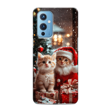 Силиконовый чехол на OnePlus 9 с принтом Новый год