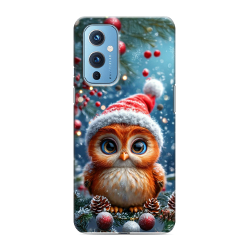Силиконовый чехол на OnePlus 9 с принтом Новый год