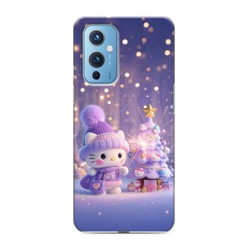 Силиконовый чехол на OnePlus 9 с принтом Новый год