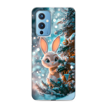 Силиконовый чехол на OnePlus 9 с принтом Новый год