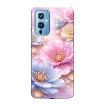 Силиконовый чехол на OnePlus 9 с принтом женский