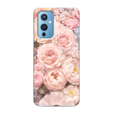 Силиконовый чехол на OnePlus 9 с принтом женский