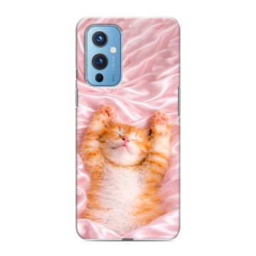 Силиконовый чехол на OnePlus 9 с принтом женский
