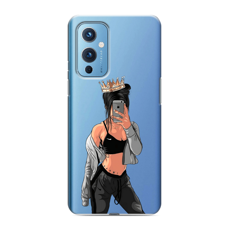 Силиконовый чехол на OnePlus 9 с принтом Женские принты Силиконовый чехол на OnePlus 9 с принтом Женские принты