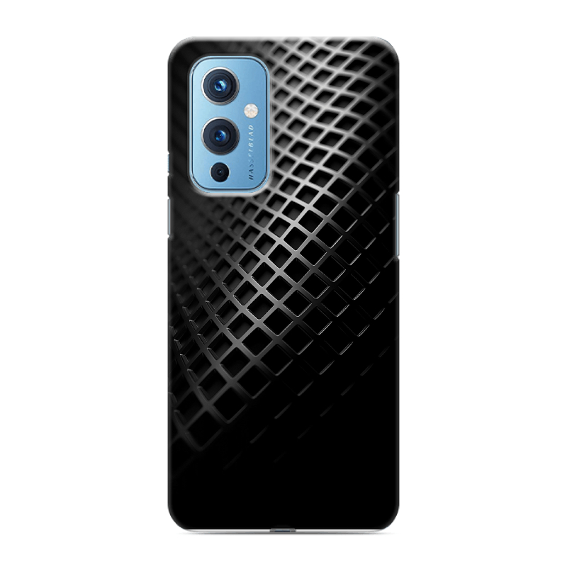 Пластиковый чехол на OnePlus 9 с принтом Текстура металла Пластиковый чехол на OnePlus 9 с принтом Текстура металла