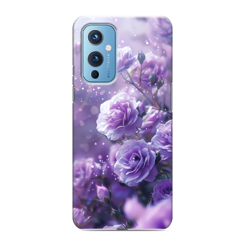 Силиконовый чехол на OnePlus 9 с принтом Розы цветы Силиконовый чехол на OnePlus 9 с принтом Розы цветы