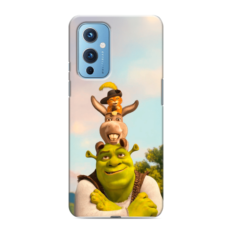 Пластиковый чехол на OnePlus 9 с принтом Шрек Shrek Пластиковый чехол на OnePlus 9 с принтом Шрек Shrek