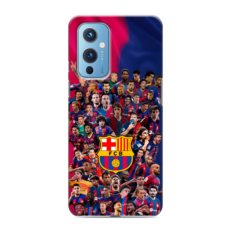 Пластиковый чехол на OnePlus 9 с принтом Барселона Barcelona Пластиковый чехол на OnePlus 9 с принтом Барселона Barcelona