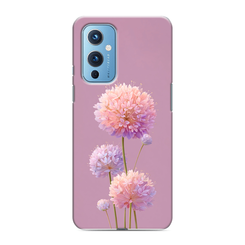 Силиконовый чехол на OnePlus 9 с принтом Цветы Силиконовый чехол на OnePlus 9 с принтом Цветы