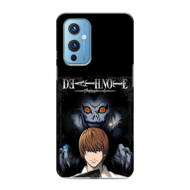 Пластиковый чехол на OnePlus 9 с принтом Death note Тетрадь смерти Пластиковый чехол на OnePlus 9 с принтом Death note Тетрадь смерти