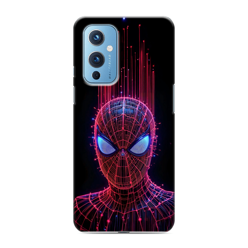 Силиконовый чехол на OnePlus 9 с принтом Spiderman Человек паук Силиконовый чехол на OnePlus 9 с принтом Spiderman Человек паук