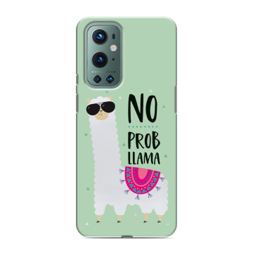 Силиконовый чехол на OnePlus 9 Pro с принтом Лама Силиконовый чехол на OnePlus 9 Pro с принтом Лама
