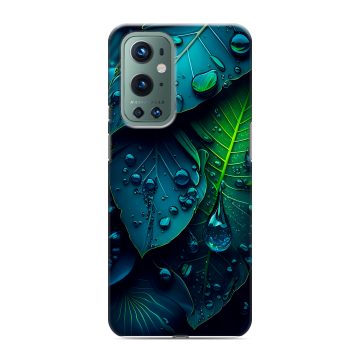 Силиконовый чехол на OnePlus 9 Pro с принтом Листья Силиконовый чехол на OnePlus 9 Pro с принтом Листья