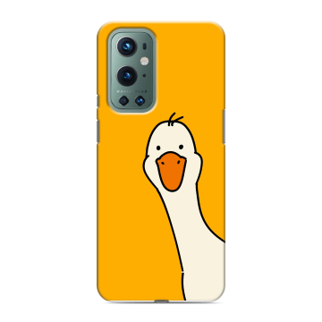 Силиконовый чехол на OnePlus 9 Pro с принтом Утка Силиконовый чехол на OnePlus 9 Pro с принтом Утка