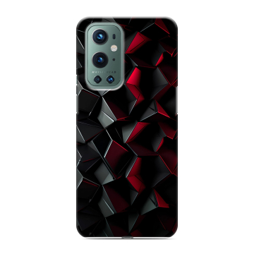 Силиконовый чехол на OnePlus 9 Pro с принтом Абстракция