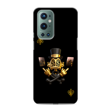 Силиконовый чехол на OnePlus 9 Pro с принтом Золотой скрудж макдак Силиконовый чехол на OnePlus 9 Pro с принтом Золотой скрудж макдак