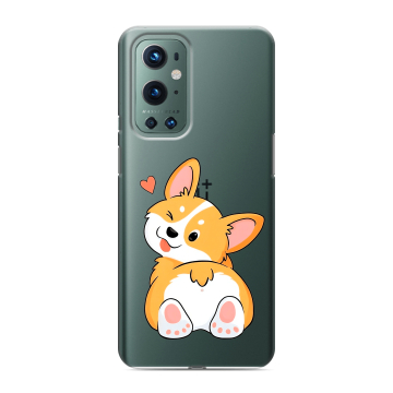 Силиконовый чехол на OnePlus 9 Pro с принтом Корги Силиконовый чехол на OnePlus 9 Pro с принтом Корги