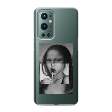 Силиконовый чехол на OnePlus 9 Pro с принтом Мона Лиза Силиконовый чехол на OnePlus 9 Pro с принтом Мона Лиза